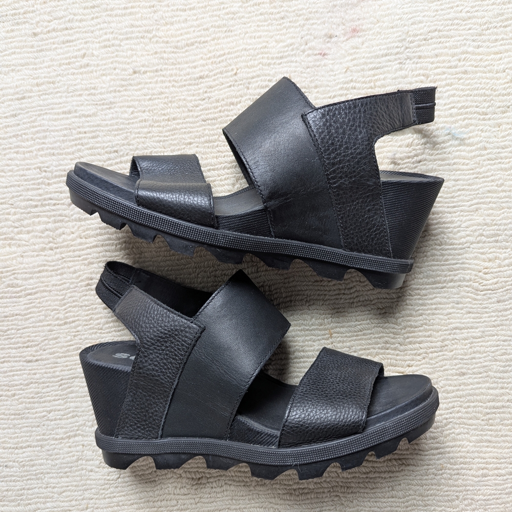 Sorel Leather Wedges Sandal Spring Summer